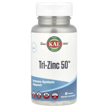 KAL, Tri-Zinc 50, 90 Tablets