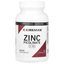 Kirkman Labs, Zinkpicolinaat, 25 mg, 150 Capsules