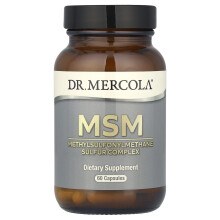 Dr. Mercola, MSM, Methylsulfonylmethaan Sulfur Complex, 60 Capsules