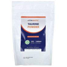Vitamatic, Taurine Powder, Unflavored, 8.8 oz (250 g)