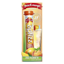 Zipfizz, Mieszanka Napoju Energetycznego, Pechowo Mango, 20 Tubek, 0,39 oz (11 g) Każda