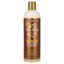 Creme Of Nature, Pure Honey, Moisturizing Droogverdedigings Shampoo, Voor Droog, Ontwaterd Haar, 12 fl oz (355 ml)