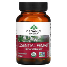 Organic India, Femenina Esencial, Equilibrio Hormonal, 90 Cápsulas Veg