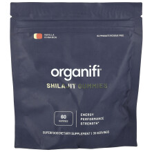 Organifi, Shilajit Gumi, Vanília Cseresznye, 60 Gumi