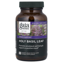 Gaia Herbs, Helblad, 120 vegan växtbaserade flytande kapslar