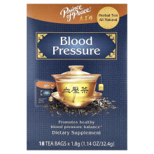 Prince of Peace, Té Herbal, Presión Arterial, 18 Bolsas de Té, 1.14 oz (32.4 g)