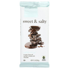 Chuao Chocolatier, Milkchocolade Bar, Zoet & Zoutig, 2,8 oz (80 g)