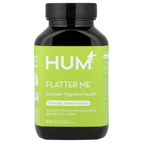 HUM Nutrition, Flatter Me, 60 Capsule Vegan