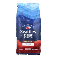Seattle's Best Coffee, Post Alley, kávé, őrölt, sötét keverék, 12 oz (340 g)