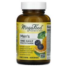 MegaFood, Mężczyźni, Dzienny Multivitamin, 30 Tabletek