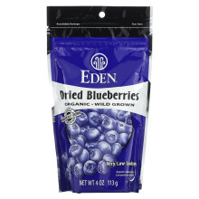 Eden Foods, Ökölápolás, Szárított áfonya, 4 oz (113 g)