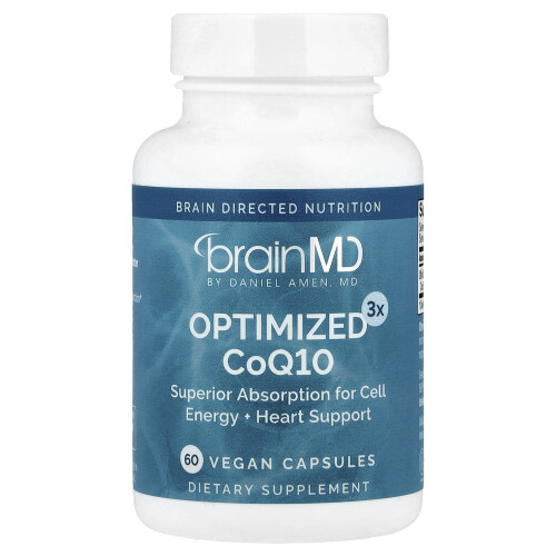 Optimized3x CoQ10, 60 Vegan Kapslí