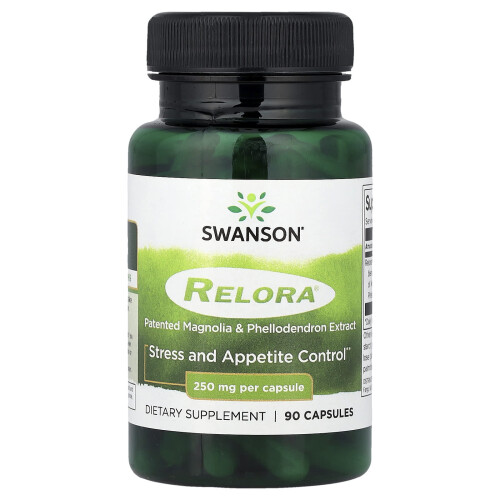 Swanson, Relora, 250 mg, 90 Capsules