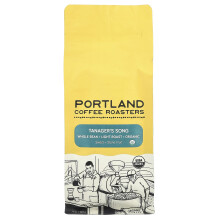 Portland Coffee Roasters, Biologische Koffie, Gehele Bonen, Licht Roast, Tanager's Song, 12 oz (340 g)