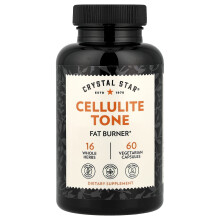 Crystal Star, Cellulite Tone, 60 Vegetarian Capsules