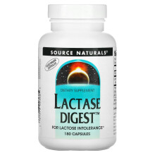 Source Naturals, Laktase Digest, 180 Kapsler