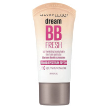 Maybelline, Dream BB Frisch, Haut Hydratisierende Schönheitscreme, SPF 30, 110 Hell/Mittel Durchsichtiges Tint, 1 fl oz (30 ml)