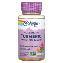 Solaray, Kurkuma, 300 mg, 60 VegCaps