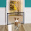 Mesh Baby Gate No Drilling 43.3 x 28.3 Inch 5
