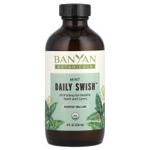 Banyan Botanicals, Organiczny Daily Swish, Cynamon, 8 fl oz (236 ml)