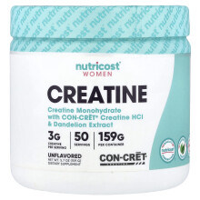 Nutricost, Mujeres, Creatina, Sin sabor, 5.7 oz (159 g)