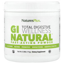 NaturesPlus, GI Natural Fast-Acting Powder, 0.38 lb (174 g)