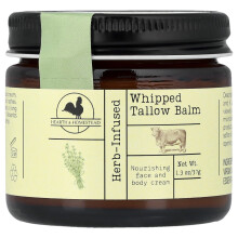 Hearth and Homestead, Pomada de Tallow Batido, Infundido con Hierbas, 1.3 oz (37 g)