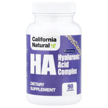California Natural, HA, Hyaluronzuurcomplex, 90 Capsules