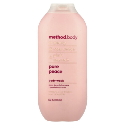 Method Method, Σώμα Λούστερ, Pure Peace, 18 fl oz (532 ml)
