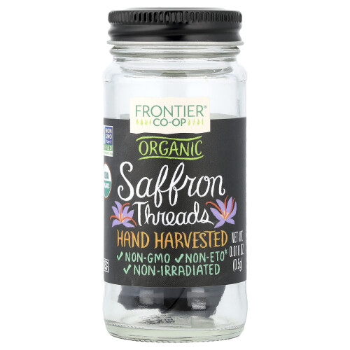 Frontier Co-op, Organic Saffron Threads, 0,018 oz (0,5 g)