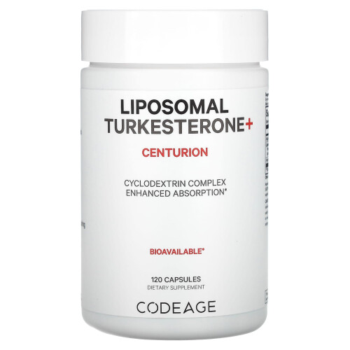 Codeage, Liposomal Turkesterone+ Centurion, 120 Pilleriä