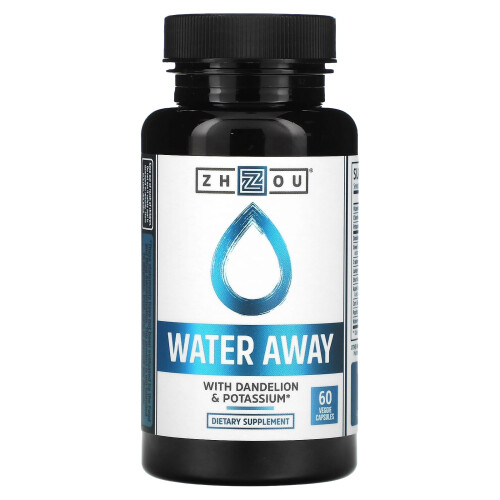 Agua para Alejar con Diente de León & Potasio, 60 Cápsulas Veganas