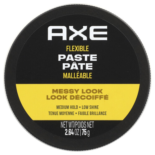Axe, Messy Look, Flexibele Pasta, Medium Hold/Low Shine, 2.64 oz (75 g)