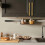 Brass Cabinet Pulls Brushed Gold 4 pcs 3.75 inch 4