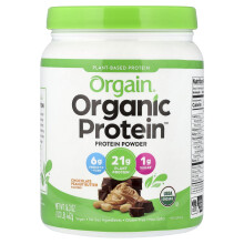 Orgain, Organic Protein Powder, Plant Based, Chocolate Peanut Butter , 1.02 (462 g)