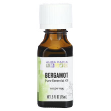 Aura Cacia, Olio Essenziale Puro, Bergamotto, 0,5 fl oz (15 ml)
