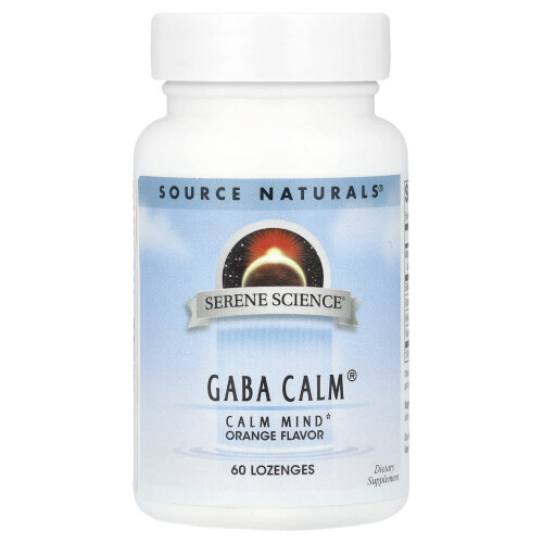 Source Naturals, Serene Science, GABA Calm, Orange, 60 Lozenges