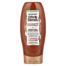 Garnier, Hela Bländningar, Smörjande Balsam, Frisyr, Kokos Olja & Kakao Smör, 12.5 fl oz (370 ml)