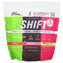 Real Ketones, Shift, Variety Pack, 30 Packets