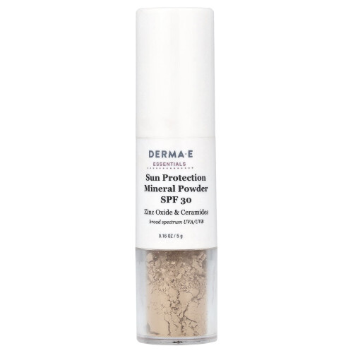 DERMA E, Essentials, Sun Προστασία Μινεράλ Πούδερ, SPF 30 , 0.16 oz (5 g)