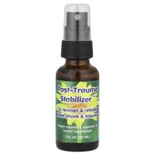 Flower Essence Services, Post-Trauma Stabilizer, Blommeæssens og essentielt olie, 1 fl oz (30 ml)