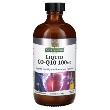 Nature's Answer, Kapalná Co-Q10, Tangerína, 100 mg, 8 fl oz (240 ml)