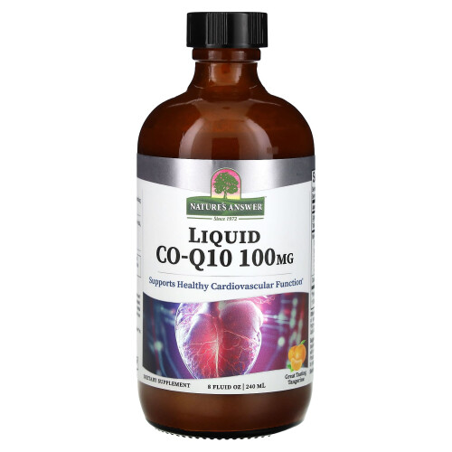 Nature’s Answer Liquid CoQ10 Tangerine Flavour – 240ml