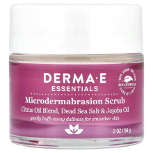 DERMA E, Mikrodermabraszció tisztító krém, 2 oz (56 g)