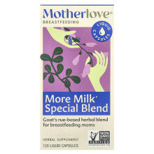 Motherlove, Ειδική Μίξη για Περισσότερη Γάλα, 120 Λυωμένα Φύλλα