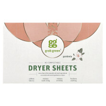 Grab Green, Fogli di Asciugatrice per Giardino, Gardenia, 80 Fogli Compostabili