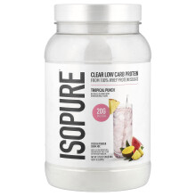 Isopure, Infusione di Proteine, Punch Tropicale, 1.98 libbre (900 g)