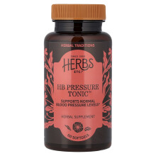 Herbs Etc., Tonic per la Pressione HB, 60 Softgels