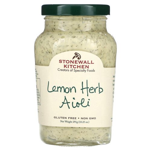 Stonewall Kitchen, Λεμόνι Ερβητικά Αϊολί, 10.25 oz (291 g)