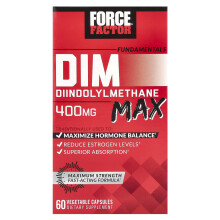 Force Factor, Fundamentál, DIM Max, 60 Vegetabilných kapslí